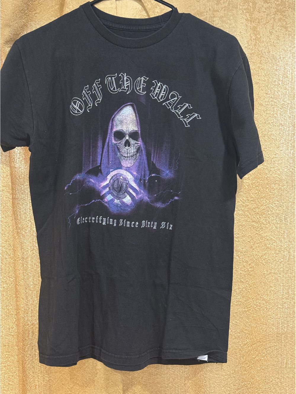 Vans Off The Wall grim reaper graphic T-shirt